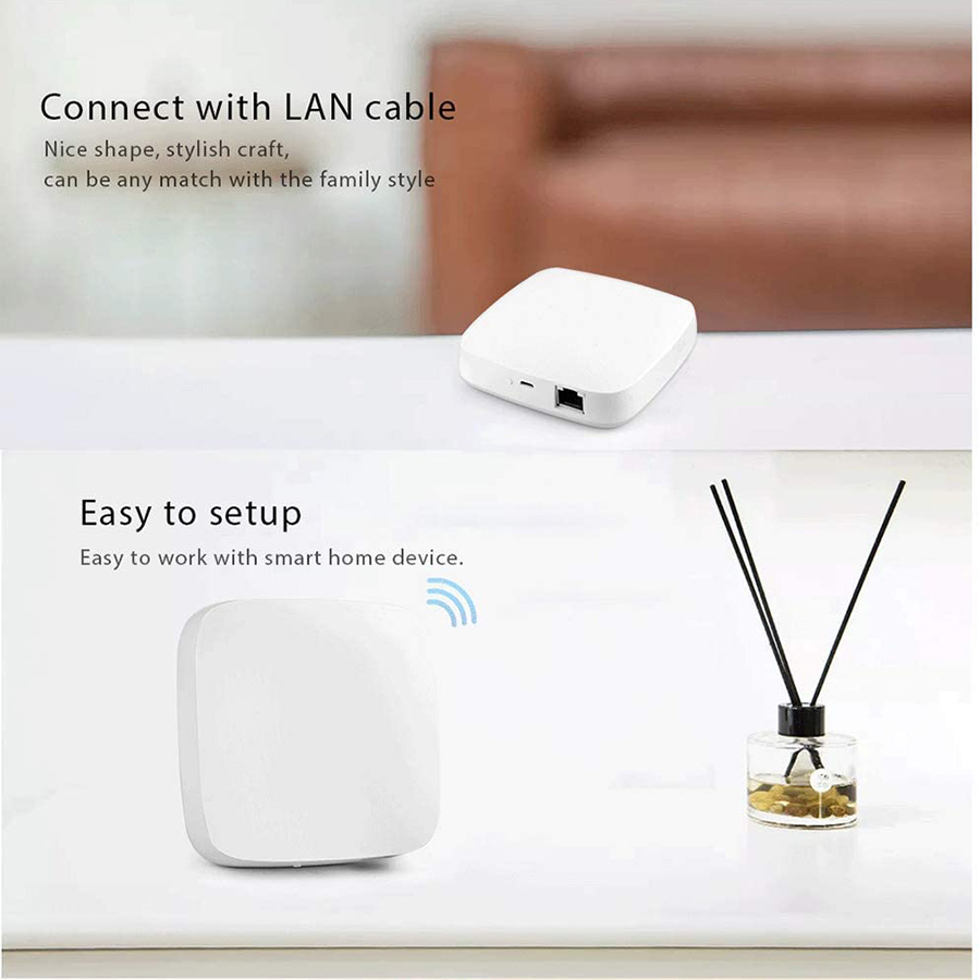 Zigbee Wired Smart Gateway Hub As Bridge To Connect Controller to Smart Home LED Zigbee Wired Smart Gateway Hub As Bridge To Connect Controller to Smart Home LED